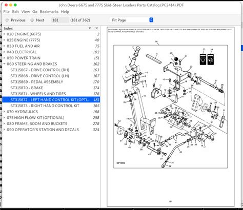 john deere 6675 skid steer service manual|john deere 6675 parts diagram.